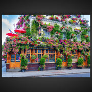 Wooden Jigsaw Puzzle London Pub 300 Pieces | Charming British Pub Puzzle