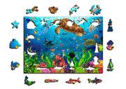 Wooden Jigsaw Puzzle Diving Paradise 200 pieces