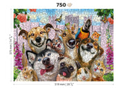 Wooden Jigsaw Puzzle Crazy Pets 750 piecesWooden Jigsaw Puzzle Crazy Pets 750 pieces