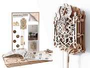 Puzzle 3D Wooden Royal Clock - 3D Wooden Mechanical Model Kits - Decor Models Wall Art Mechanical Wooden Clock