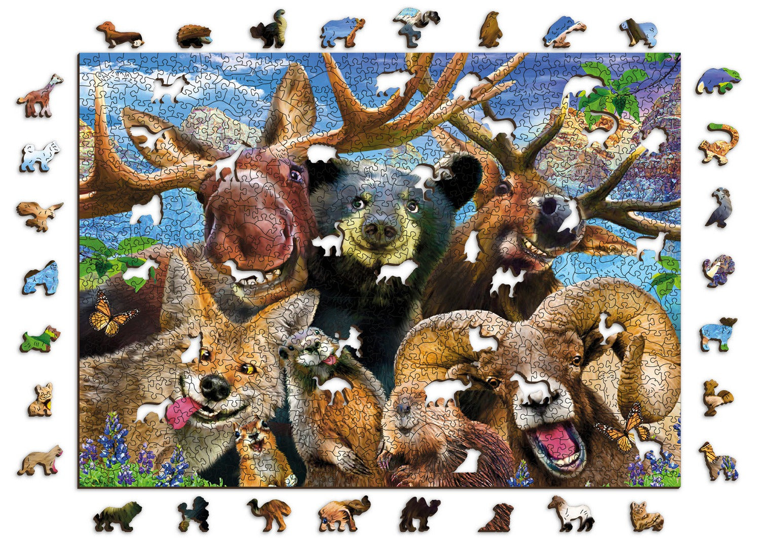 Puzzle - Magical Deer, 1,000 Pieces 1 item