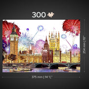 Wooden Jigsaw Puzzle "London By Night" 150 pieces