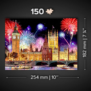 Wooden Jigsaw Puzzle "London By Night" 150 pieces