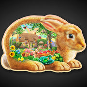 Discover the magic of the "Garden Bunny" wooden puzzle – a remarkably distinctive and captivating jigsaw puzzle experience like no other! Crafted in the EU with DOUBLE-SIDED FIGURES, this 250-piece masterpiece (40 unique shapes) measuring 14.76 x 10 inches promises to enthral and challenge puzzle enthusiasts of all ages.