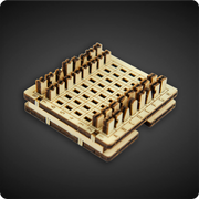 Puzzle 3D Mini Game Chess