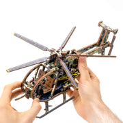  Wooden.City Limited Edition Helicopter | Mechanical 3D Wooden Puzzle Model