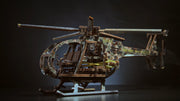 Wooden Mechanical Model - Helicopter - Limited Edition 