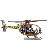  Wooden.City Limited Edition Helicopter | Mechanical 3D Wooden Puzzle Model