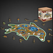 Wooden Jigsaw Puzzle Jewels of the Sea 250 Pieces