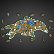 Wooden Jigsaw Puzzle Jewels of the Sea 250 Pieces