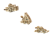 Widgets Ships - 3D Wooden Mechanical Model